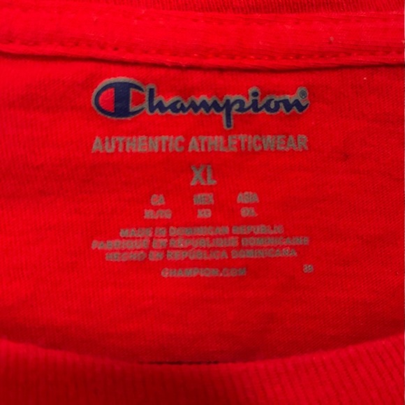 Set of 2 Men’s Champion Short Sleeve Tees Size XL - Picture 5 of 11